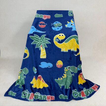 Dinosaur Glow In The Dark Blanket