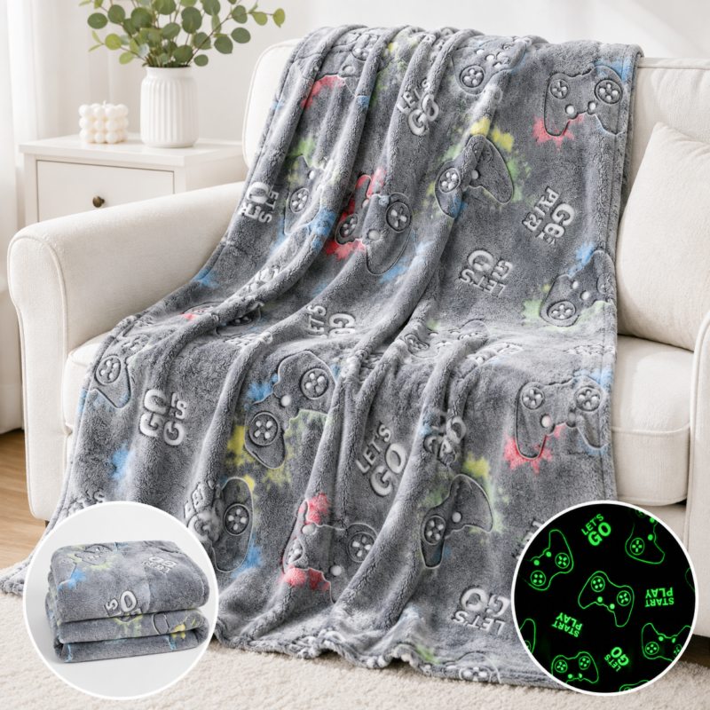 Glow in the Dark Gaming Blanket (1)