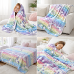Glow In The Dark Unicorn  Blanket - Image 4