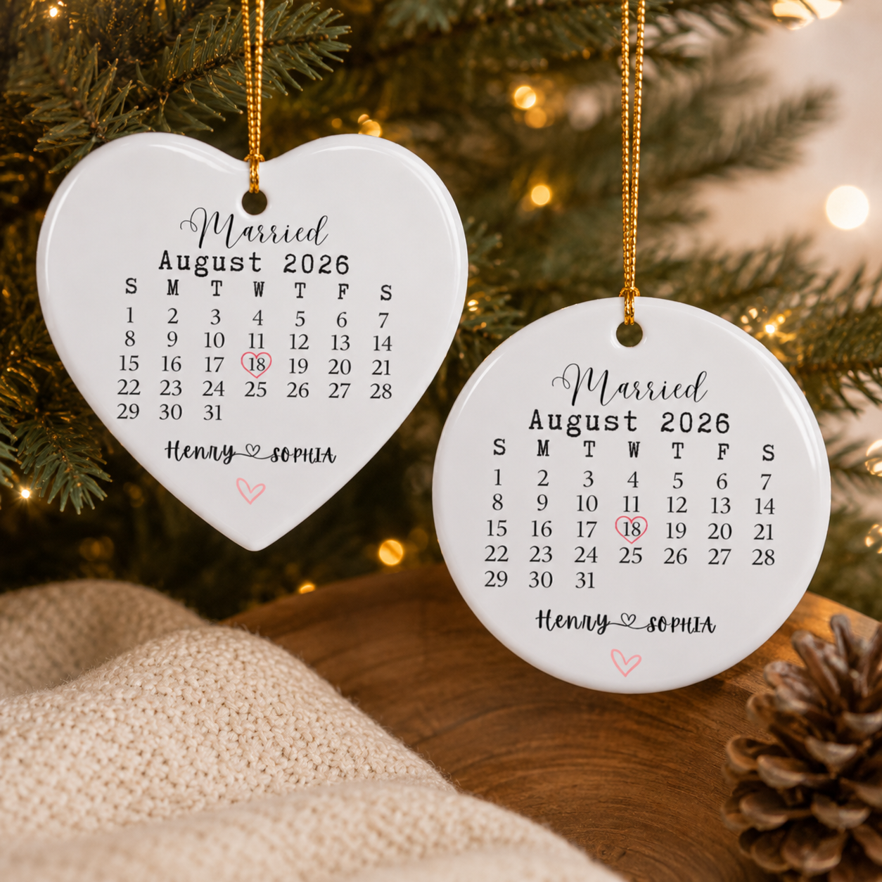 Married Ornaments