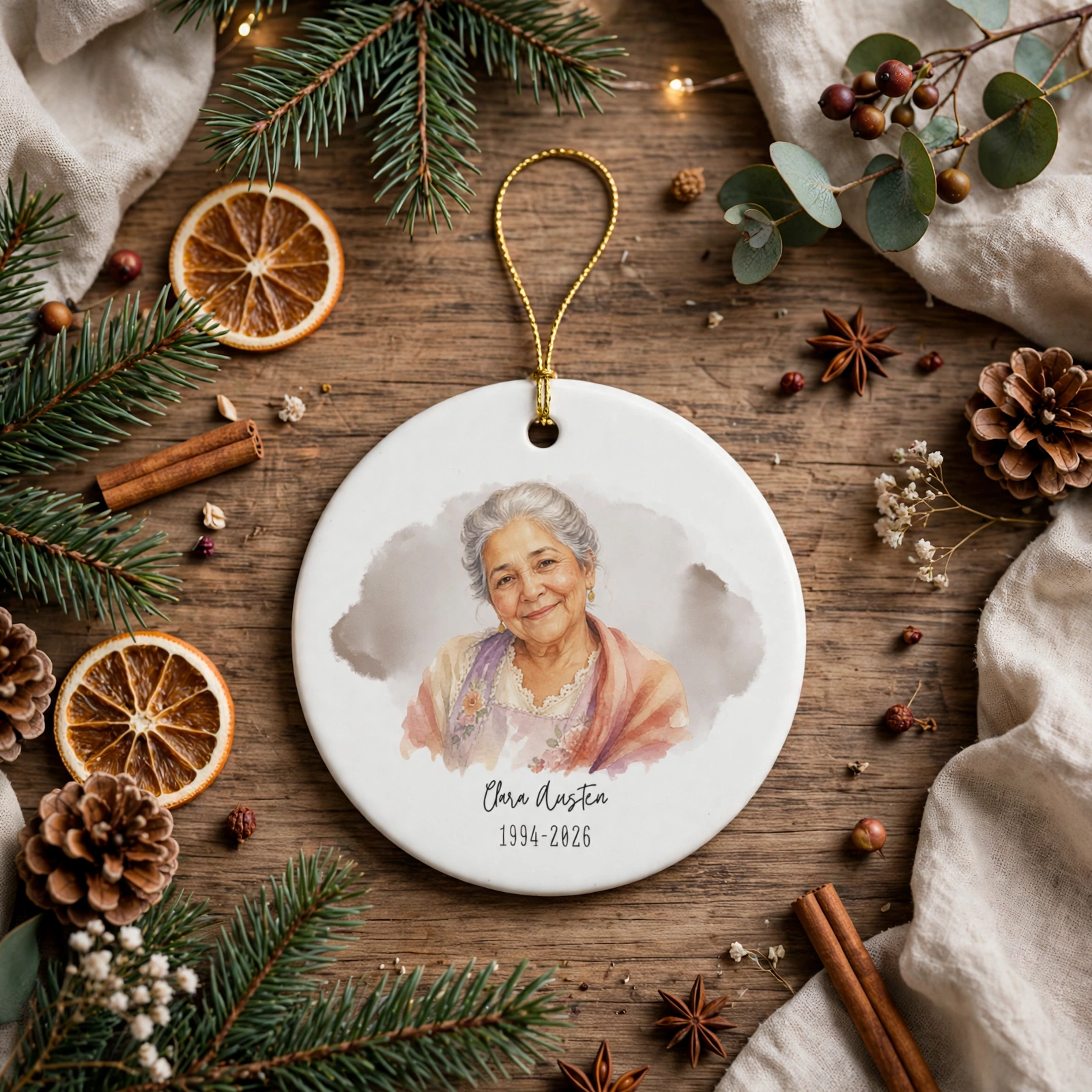 Memorial Photo Ornament (1)