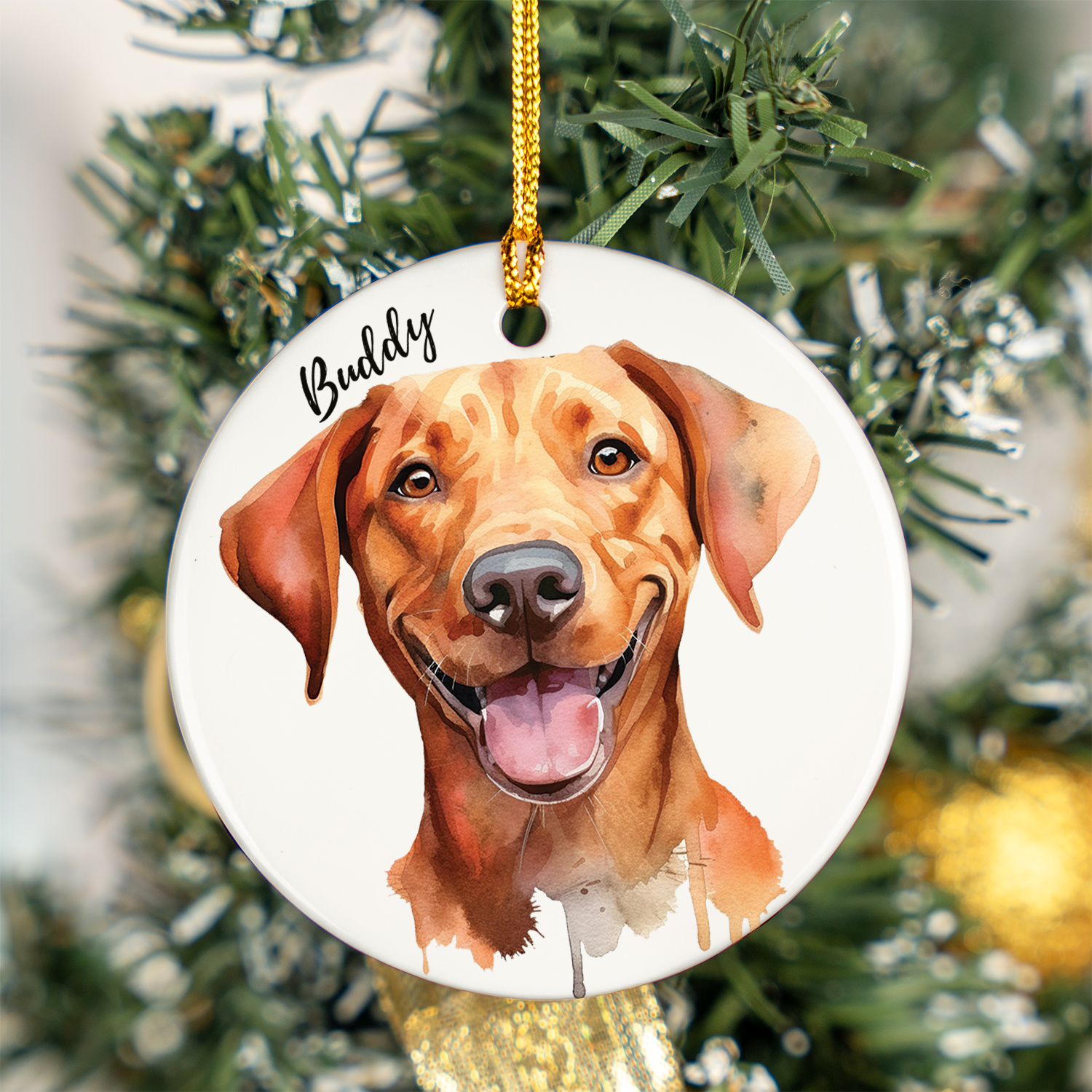 Labrador Personalized Ornament